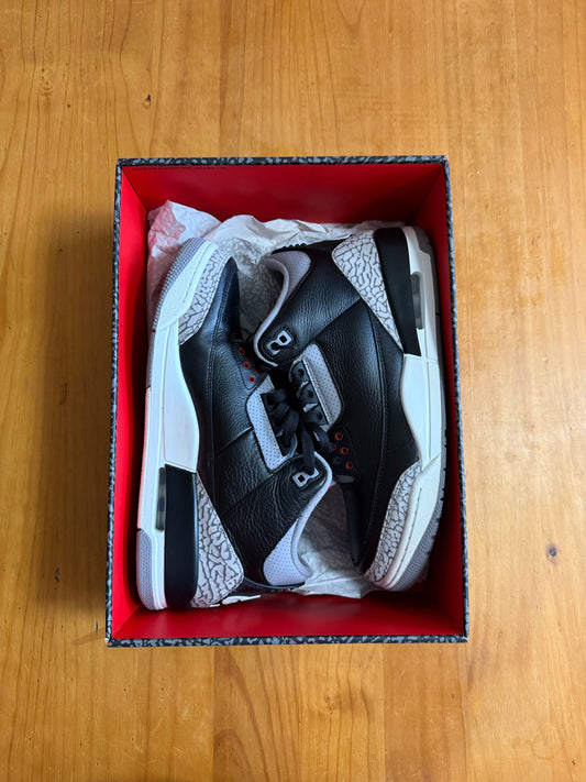 Air Jordan 3 Retro OG 'Black Cement' 2024 USED