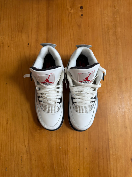 Air Jordan 4 Retro OG GS 'White Cement' 2025 USED