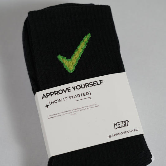 Approved Hype 2-pack Socks (Chapter 1 Black & White)