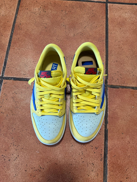 Travis Scott x Wmns Air Jordan 1
Retro Low OG SP 'Canary' USED