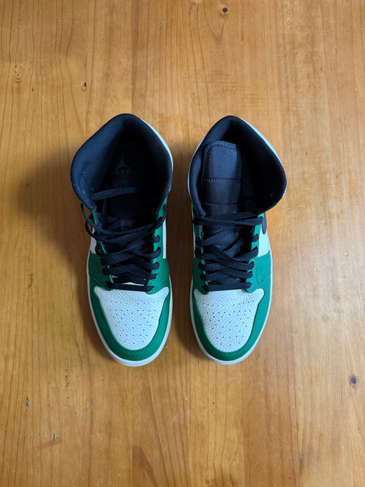 Air Jordan 1 Mid 'Pine Green' USED