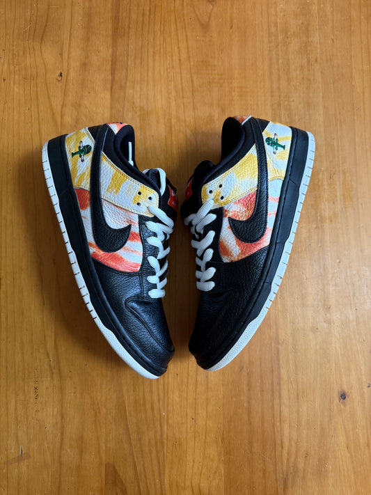 Nike Dunk SB Low 'Tie-Dye Raygun - Black' USED