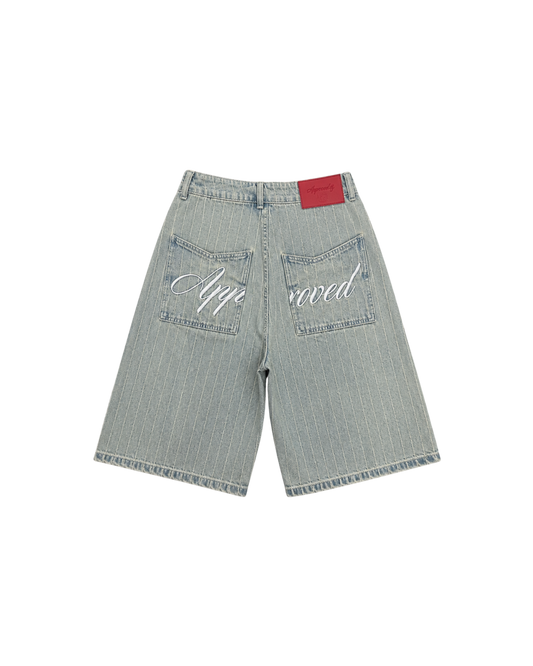 Approved Light Wash Jorts
